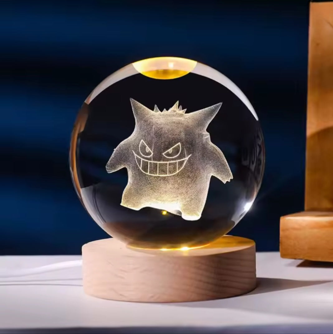 Luz LED Pokemon de cristal