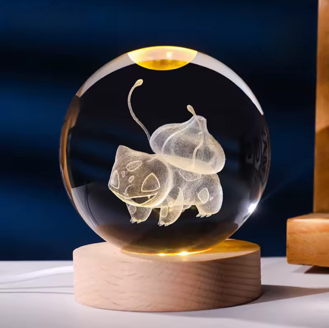Luz LED Pokemon de cristal