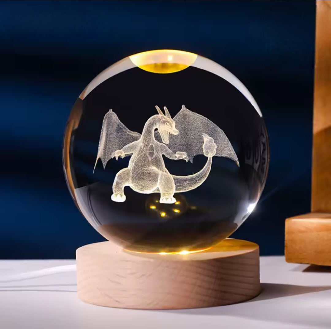 Luz LED Pokemon de cristal